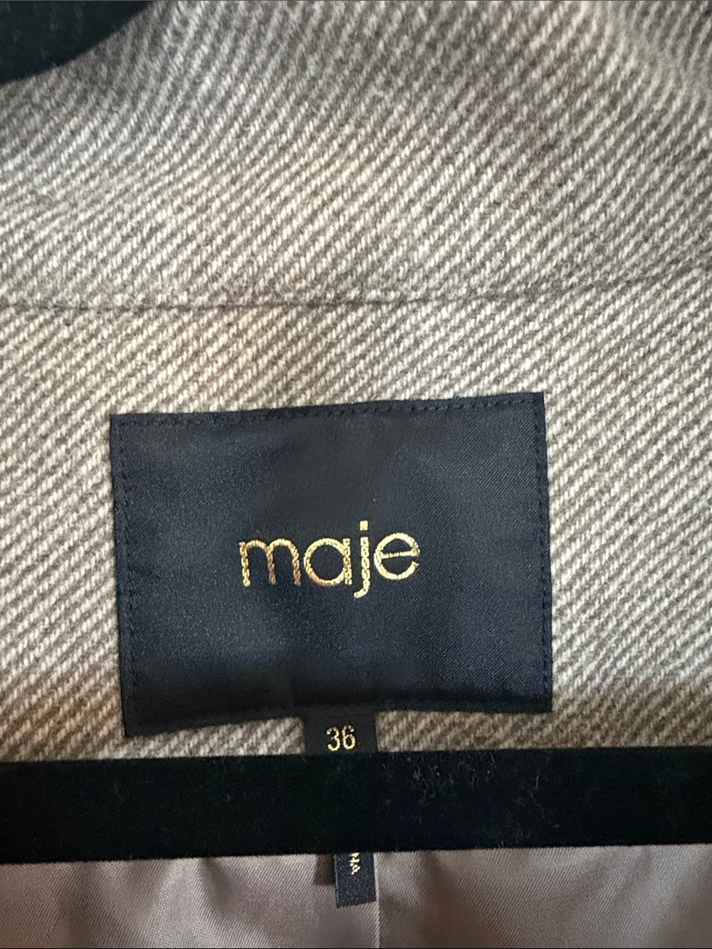 maje bomber jacket - Picture 2 of 2